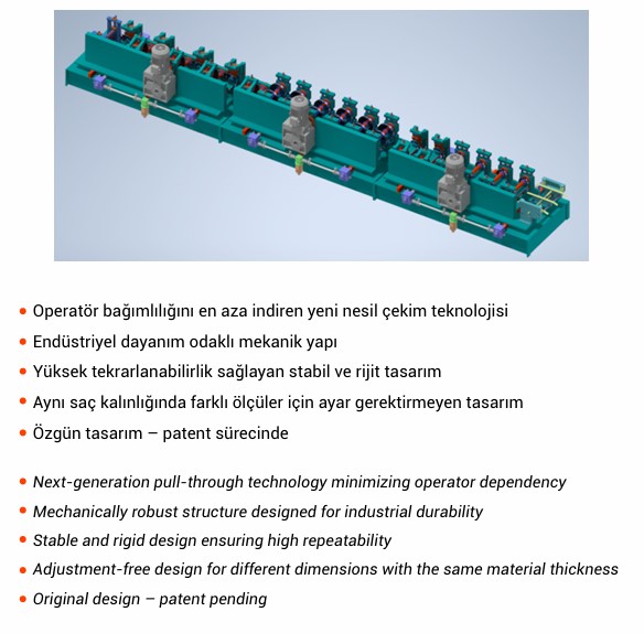 YENİ NESİL U-C MAKİNESİ, İSTENİRSE PLUS ve SİGMA İLAVELİ